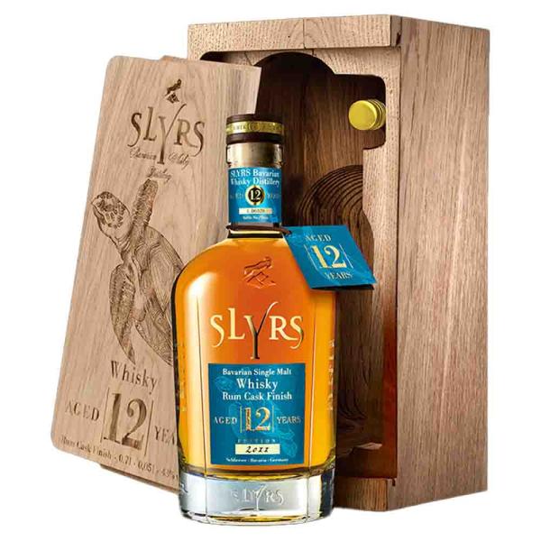 Slyrs 12 Jahre Rum Cask Finish 43 % Vol. 0,70 Ltr. mit 0,05l Probierflasche
