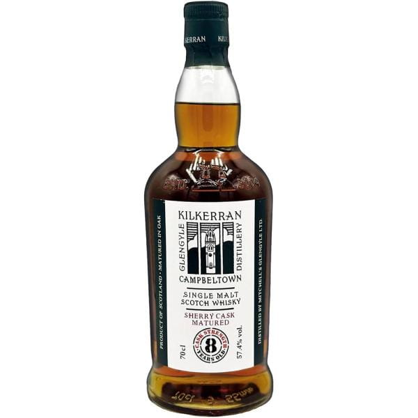 Kilkerran 8 Jahre Sherry Cask Whisky 0,70l Flasche 57,4% Vol.