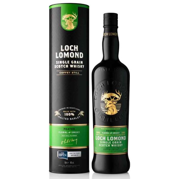 Loch Lomond Single Grain Peated Whisky 46% Vol. 0,7 Ltr. Flasche