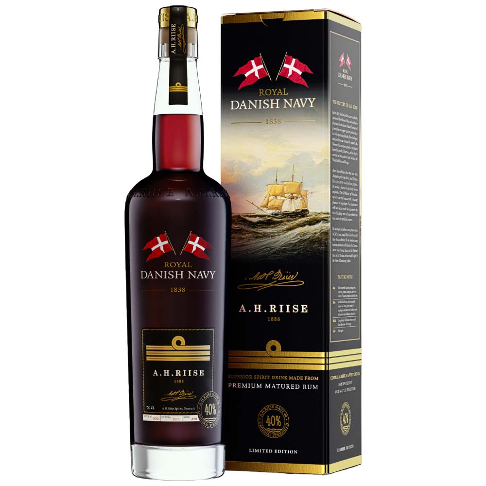 | Schleuder Riise Premium Royal Danish A.H. Navy Rum Sprit