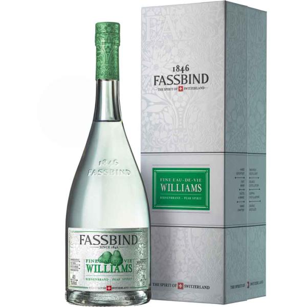 Fassbind Les Eaux de Vie Williamsbirne 43% Vol. 0,70 Ltr. Flasche