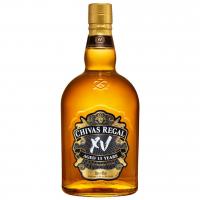 Chivas Regal 15 Jahre Geschenkset 40% Vol. 0,7 Ltr. Flasche Whisky