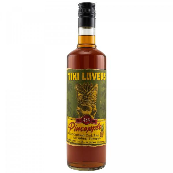 Tiki Lovers Pineapple Rum 45% Vol. 0,7 Ltr. Flasche