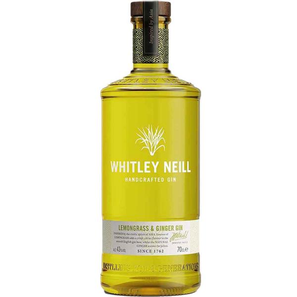 Whitley Neill Lemongrass & Ginger Dry Gin 0,7l