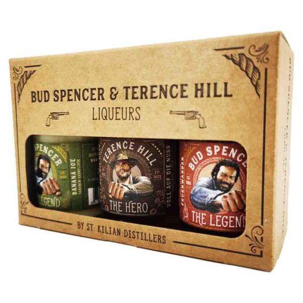 Bud Spencer Likör Box Minis 3x0,05l Whisky 33% Vol. & 21% Vol. & 21%Vol.