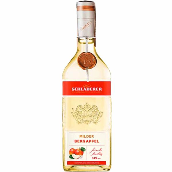 Schladerer Milder Bergapfel 34 % Vol. 0,7l Flasche