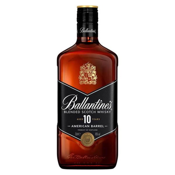 Ballantine's 10 Jahre Blended Scotch Malt Whisky 40% Vol. 0,70l Flasche