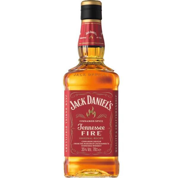 Jack Daniel's Fire Whisky-Zimt-Likör 35% Vol. 0,7 Ltr. Flasche