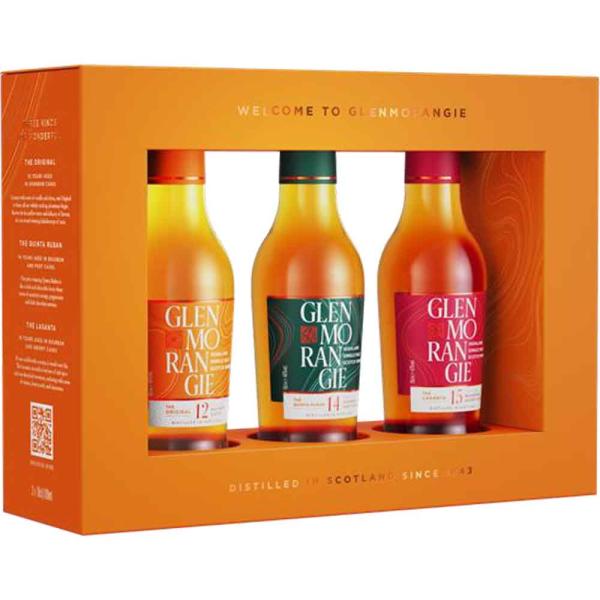 Glenmorangie Tasting Set 43% Vol. 3 x 0,1 Ltr. Flaschen