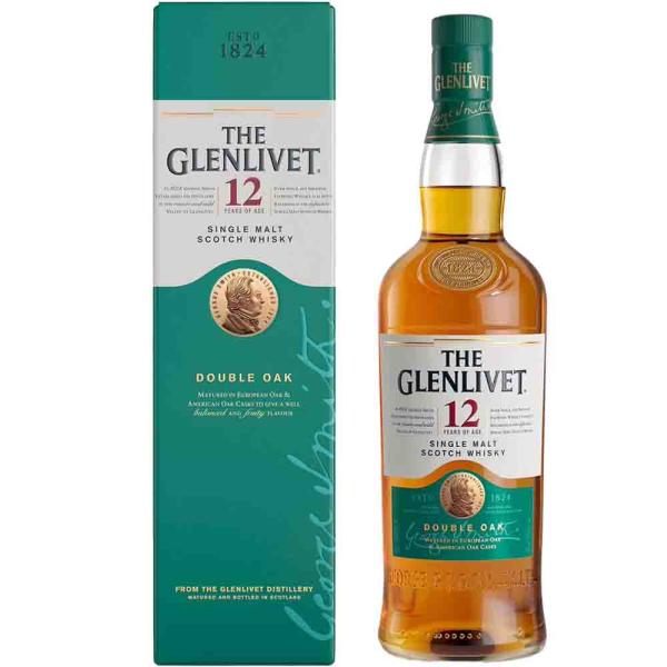 The Glenlivet 12 Jahre Single Malt Scotch Whisky 0,70 Ltr. Flasche, 40% vol.