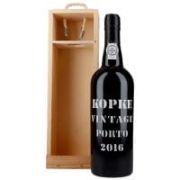 Kopke Vintage Port 2016 in Holzbox 0,75 Ltr. Flasche 20% Vol. Portwein