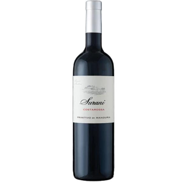 Surani Costarossa Primitivo di Manduria DOC 0,75 Ltr. 14% Vol.