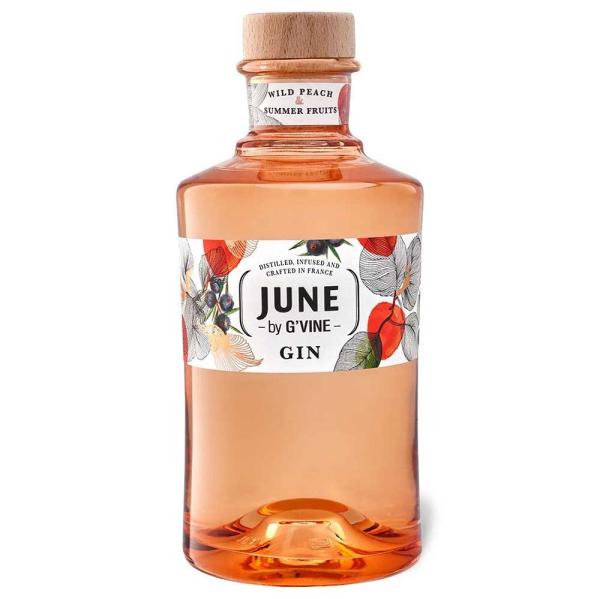 June by G'Vine Wild Peach & Summer Fruits 37,5% Vol. 0,7 Ltr. Flasche