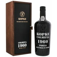 Kopke Colheita Port 1960 in Holzkiste 0,75 Ltr. Flasche 20% Vol.