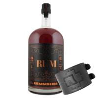 Rammstein Rum Magnum + Lederarmband 40% Vol. 4,5 Ltr. Flasche