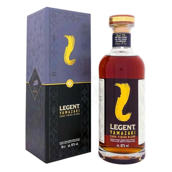 Legent Yamazaki Cask Finish Blend 0,70 Ltr. Flasche 57% Vol.