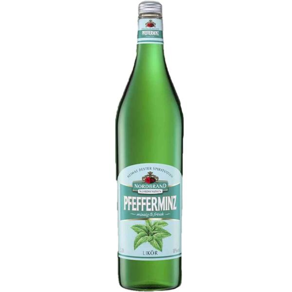 Nordbrand Pfefferminzlikör 3 Ltr. Flasche, 18% vol.