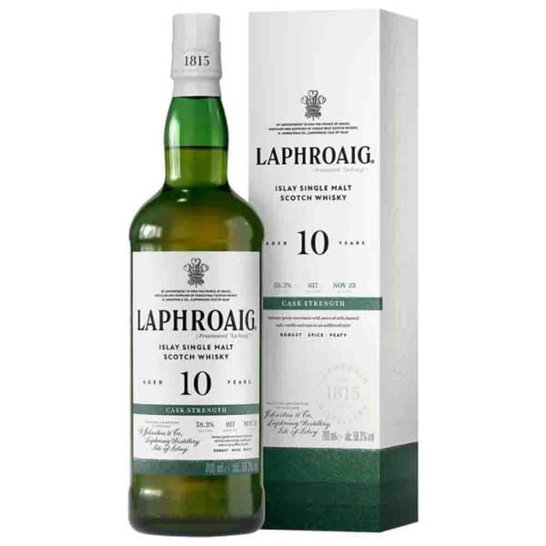 Laphroaig 10 Cask Strength Batch #17 0,70 Ltr. Flasche Vol. 58,3%