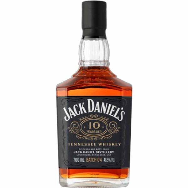 Jack Daniel's 10 Years old - Batch 4 48,5% Vol. 0,7 Ltr. Flasche Whisky