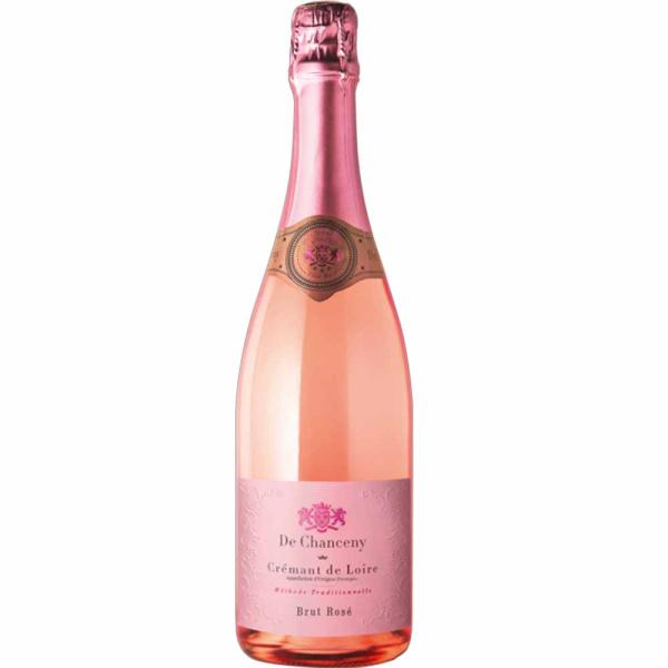 De Chanceny Crémant de Loire Brut rose AOC 0,75 Ltr. Flasche 