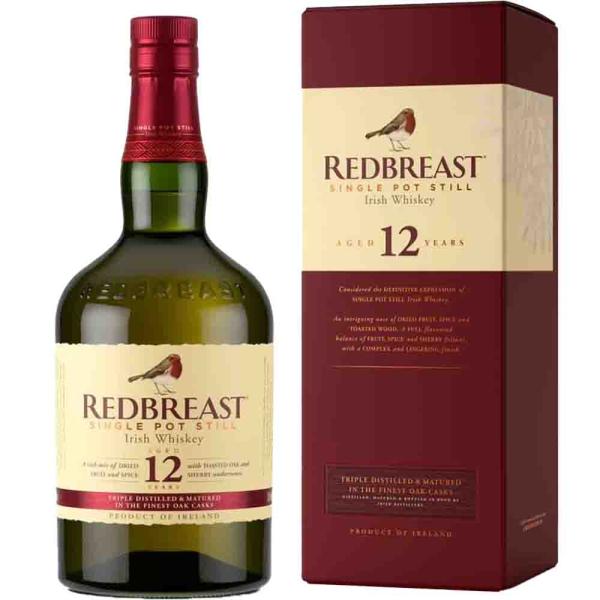Redbreast 12 Jahre 40% Vol. 0,7 Ltr. Flasche Whisky