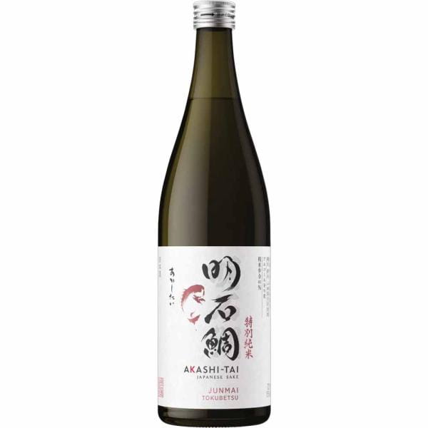 Junmai Sake Akashi-Tai 15% Vol. 0,72 Ltr. Flasche