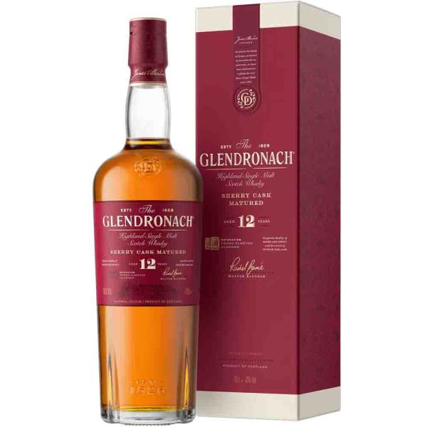 GlenDronach 12 Jahre Original 43 % Vol. 0,7 Ltr. Flasche Whisky