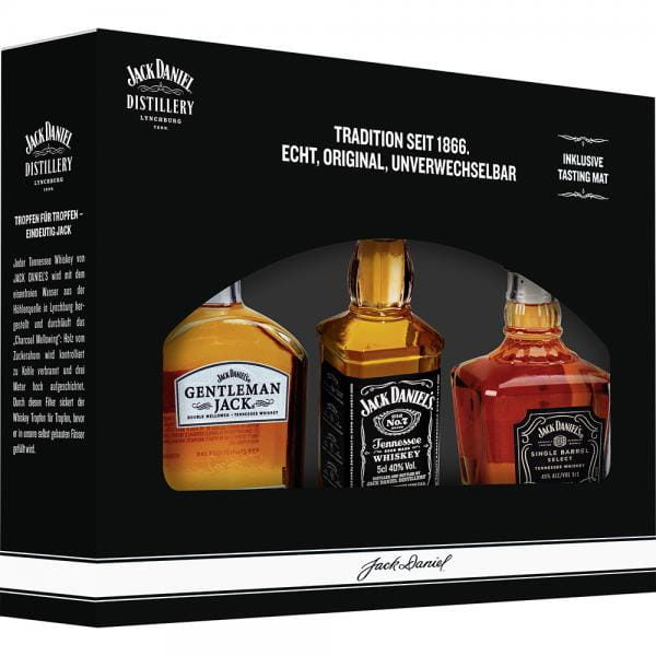 Jack Daniel's Tasting Set 41,7% Vol. 0,15 Ltr. Whisky