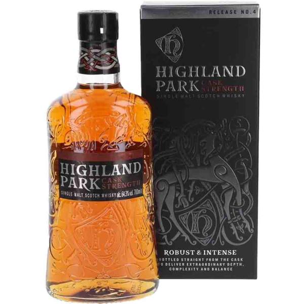 Highland Park Cask Strength No. 4 63,9% Vol. 0,7 Ltr. Flasche