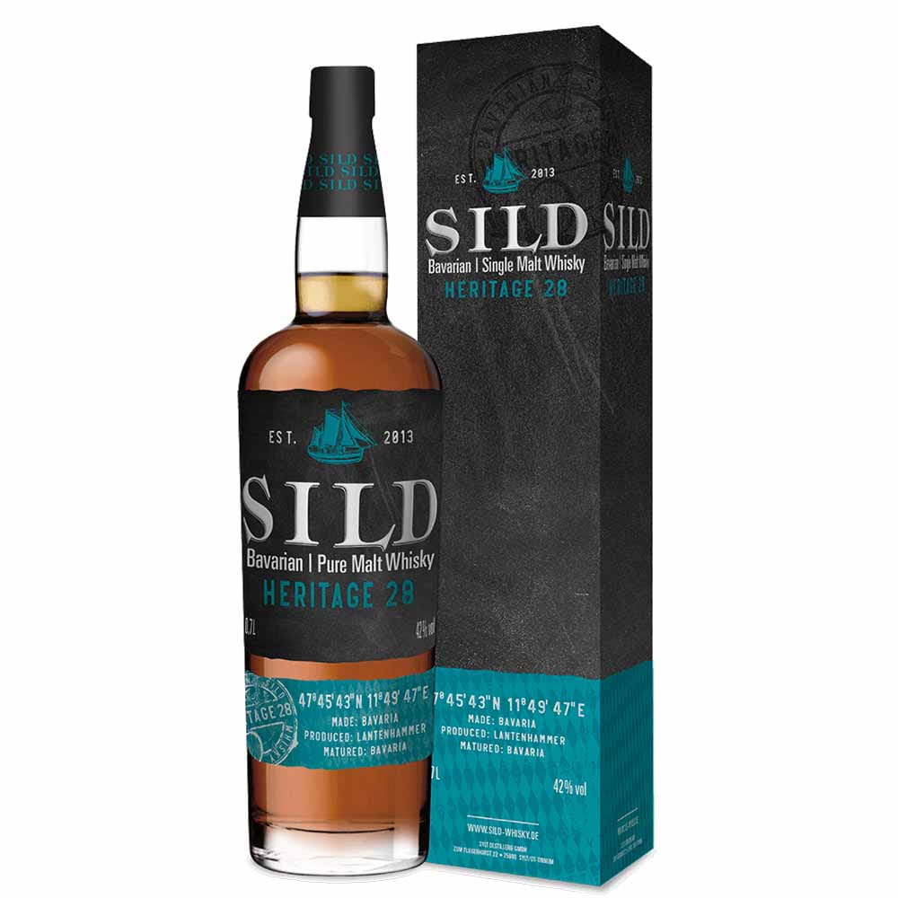 SILD Bavarian Pure Malt Whisky Heritage 28 - Exklusiver Genuss | 0,7 L |  Sprit Schleuder