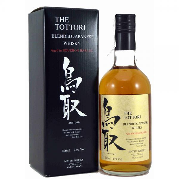 The Tottori Bourbon Barrel 43% Vol. 0,5 Ltr. Flasche Whisky