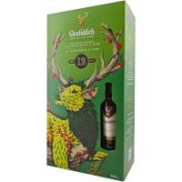Glenfiddich 12 Jahre Geschenkset mit 15 Jahre Miniatur 40% Vol. 0,75 Ltr. Whisky