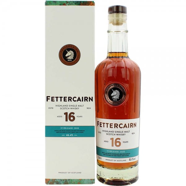 Fettercairn 16 Jahre Highland Single Malt Scotch 1,0 Ltr. Flasche 46,4% Vol. Whisky