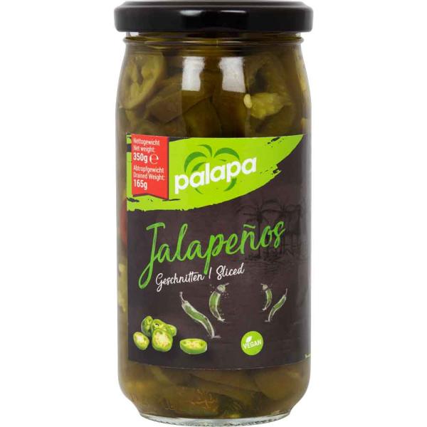 Palapa Jalapeno Scheiben grün 350g