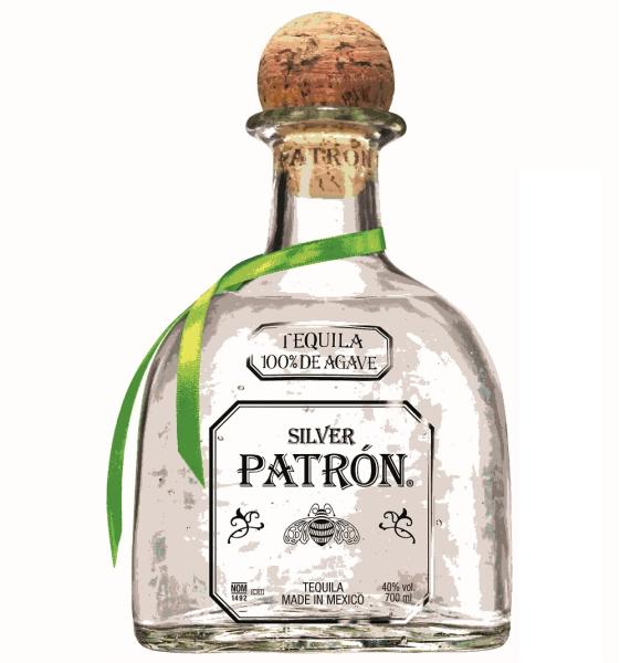 Patron Silver Tequila 100% Agave Tequila 0,70l Vol. 40%