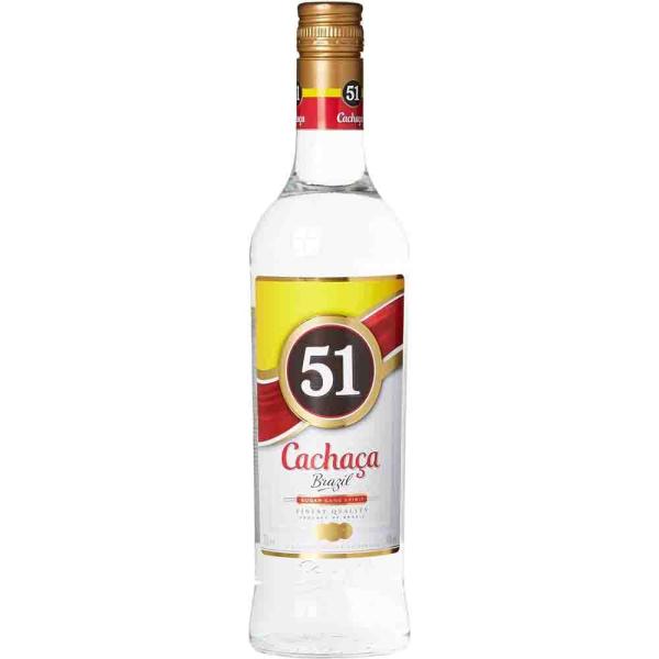 Cachaca 51 1,00 Ltr. Flasche, 40% vol.