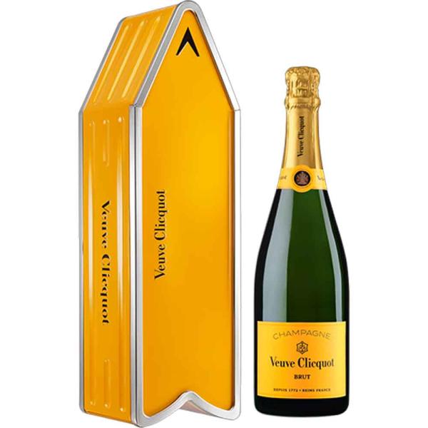 Veuve Clicquot Brut Box Arrow Blank 2, 0,75 Ltr. Flasche 12% Vol.