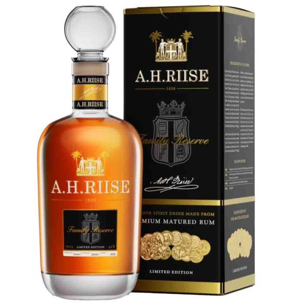 A.H. Riise Family Reserve Solera 1838 0,7 Ltr. Flasche, 42% Vol.