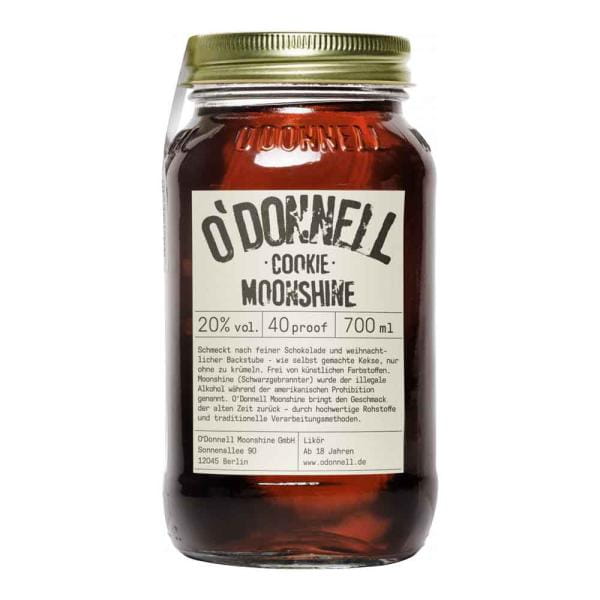 O'Donnell Moonshine Cookie 20% Vol. 0,7 Ltr. Flasche