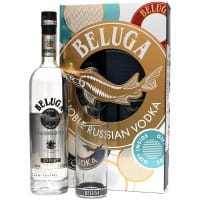 Beluga Noble Vodka mit Highball Glas in GP 0,70 Ltr. 40% Vol.