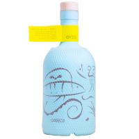 Mitilini Greece in a Bottle Oyzo Ouzo 0,5 Ltr. Flasche, 38% Vol. blau