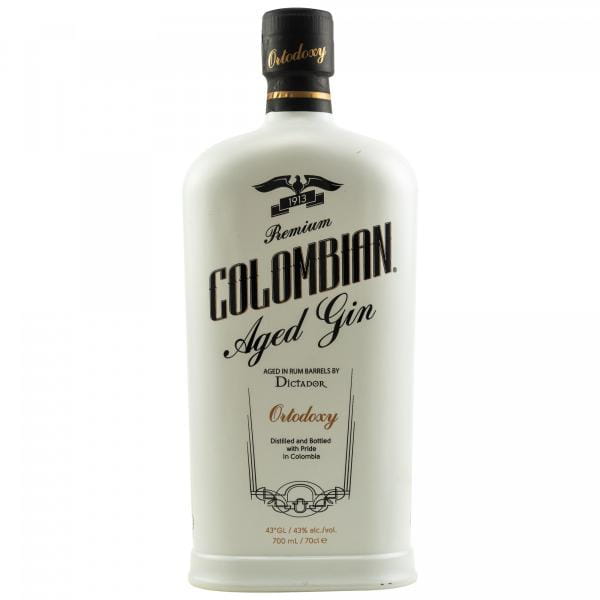 Dictador Ortodoxy Colombian Aged Gin 0,7 Ltr. 43% Vol.