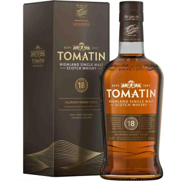 Tomatin 18 Jahre 46% Vol. 0,7 Ltr. Flasche Whisky
