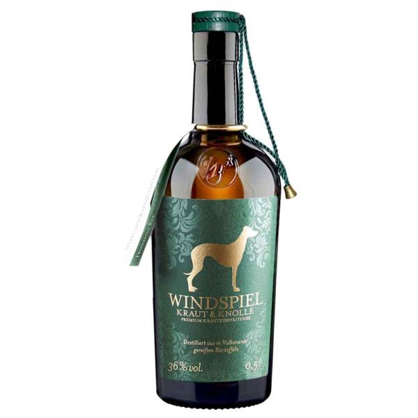 Windspiel Kraut & Knolle 0,5 Ltr. Flasche 36% Vol.