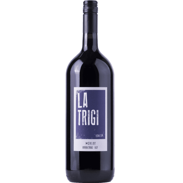 La Trigi Merlot Vino Verietale  12,5 % Vol. 1,5 Ltr. Italien