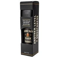 Jameson Black Barrel Blended Irish Whiskey mit Flachmann  40% Vol. 0,7 Ltr. Flasche