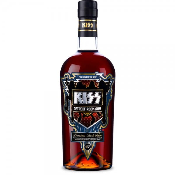 Kiss Detroit Rock Rum 45% Vol. 0,7 Ltr. Flasche