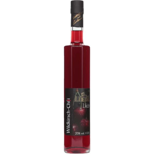 Liebl Wildkirsch-Chilli-Likör 25% Vol. 0,5 Ltr. Flasche