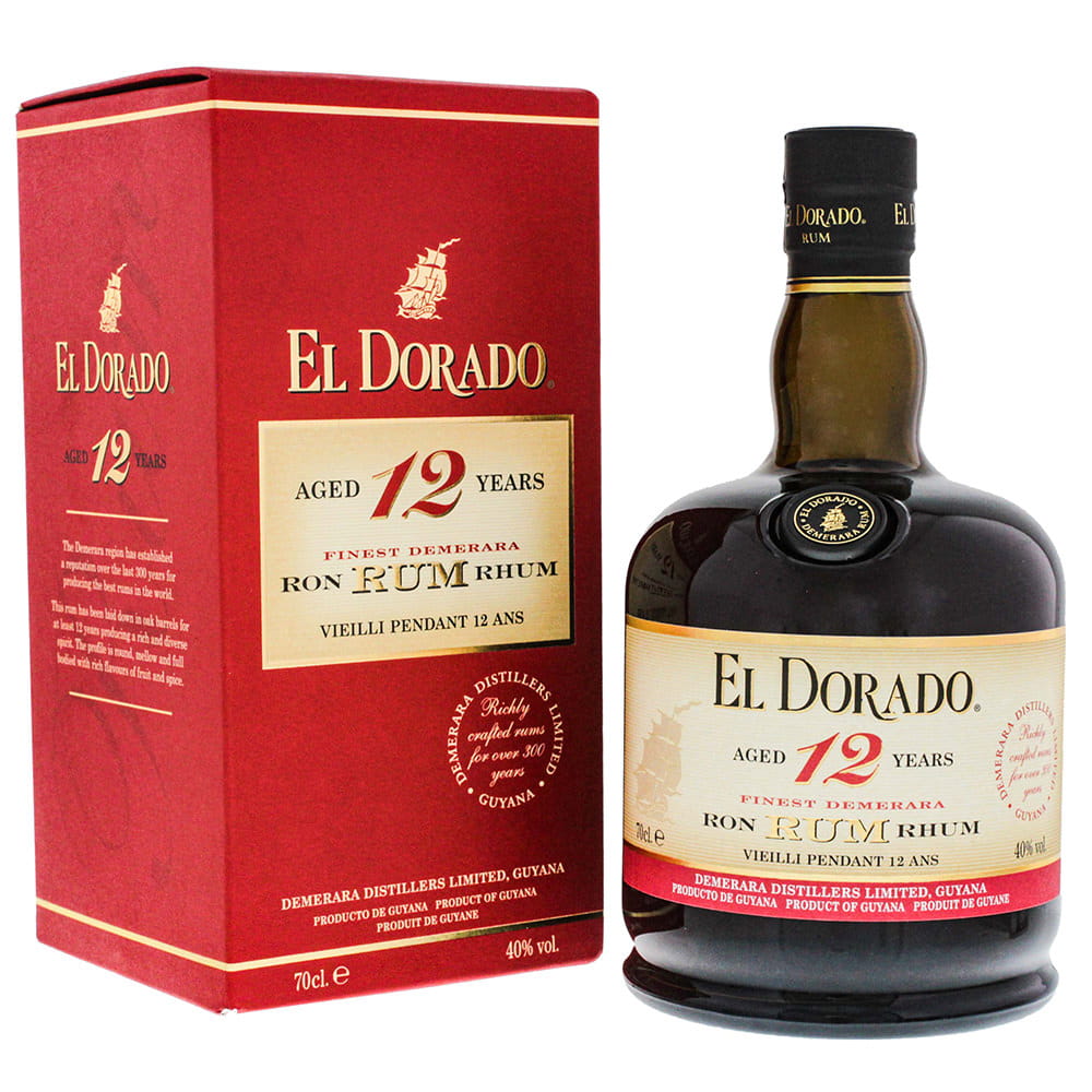 12 Flasche, | 0,7l Schleuder Rum Sprit El 40% Vol. J. Dorado
