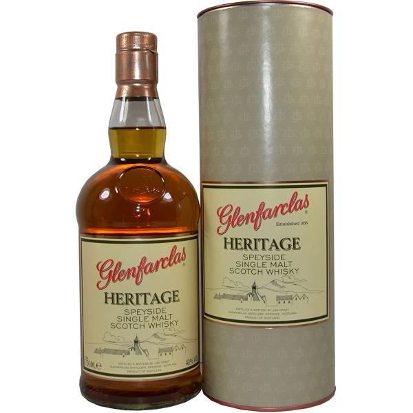 Glenfarclas Heritage Speyside Single Malt Whisky 0,70Ltr. Flasche 40% Vol.